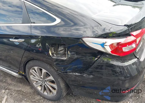 2017 Hyundai Sonata Sport from USA, damaged, VIN 5NPE34AF9HH567720